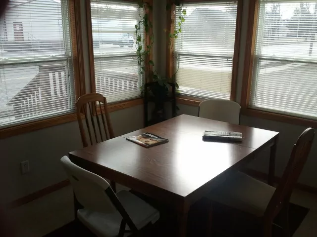 Women's facility dining room