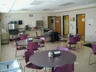 Men's facility cafeteria