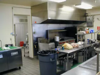 Men's facility kitchen